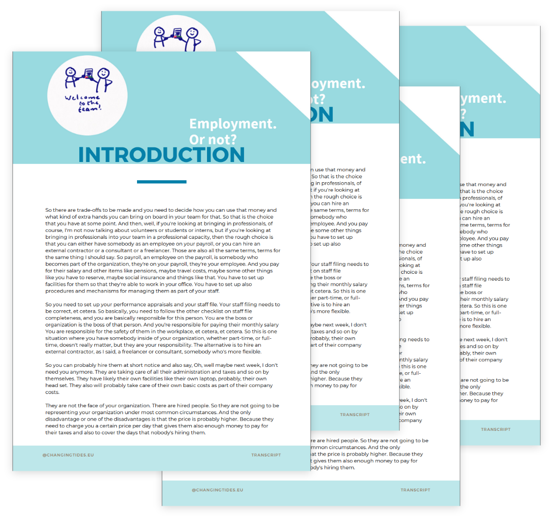 introduction contracting checklist